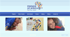 Desktop Screenshot of friendsofafrica.org.uk