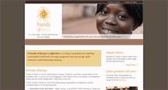 Desktop Screenshot of friendsofafrica.net